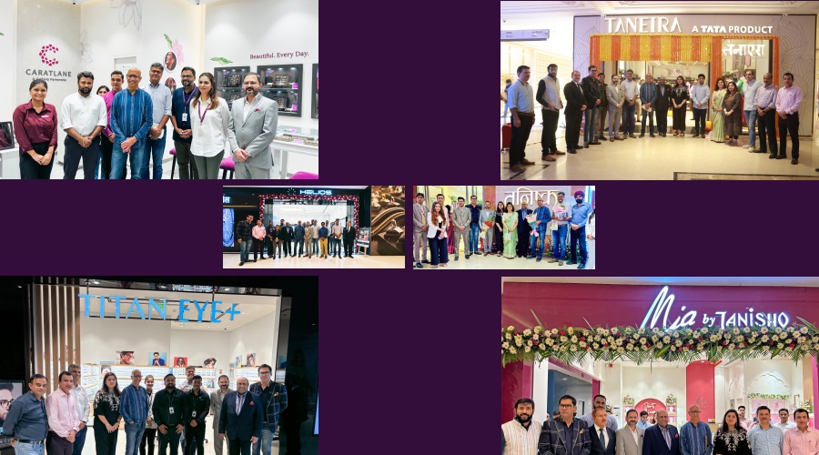 Titan Company Ltd has launched 6 new stores in Chandni Chowk